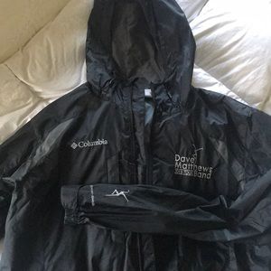 Dave Matthews band Columbia raincoat